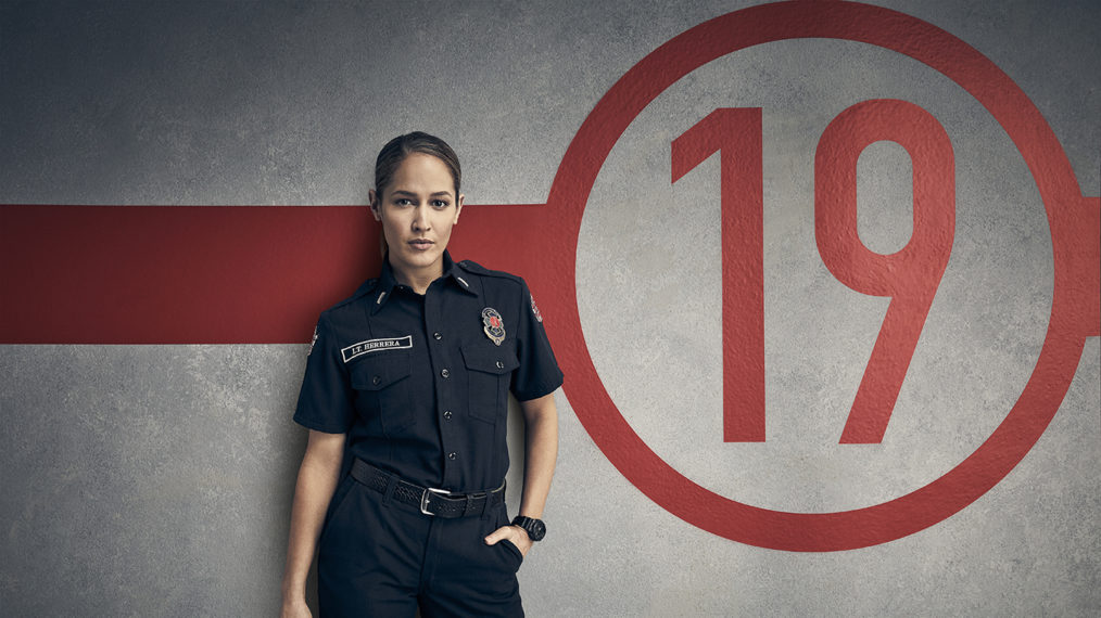 Jaina Lee Ortiz as Andy Herrera in Station 19