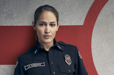 Jaina Lee Ortiz as Andy Herrera in Station 19