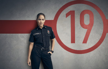 Jaina Lee Ortiz as Andy Herrera in Station 19