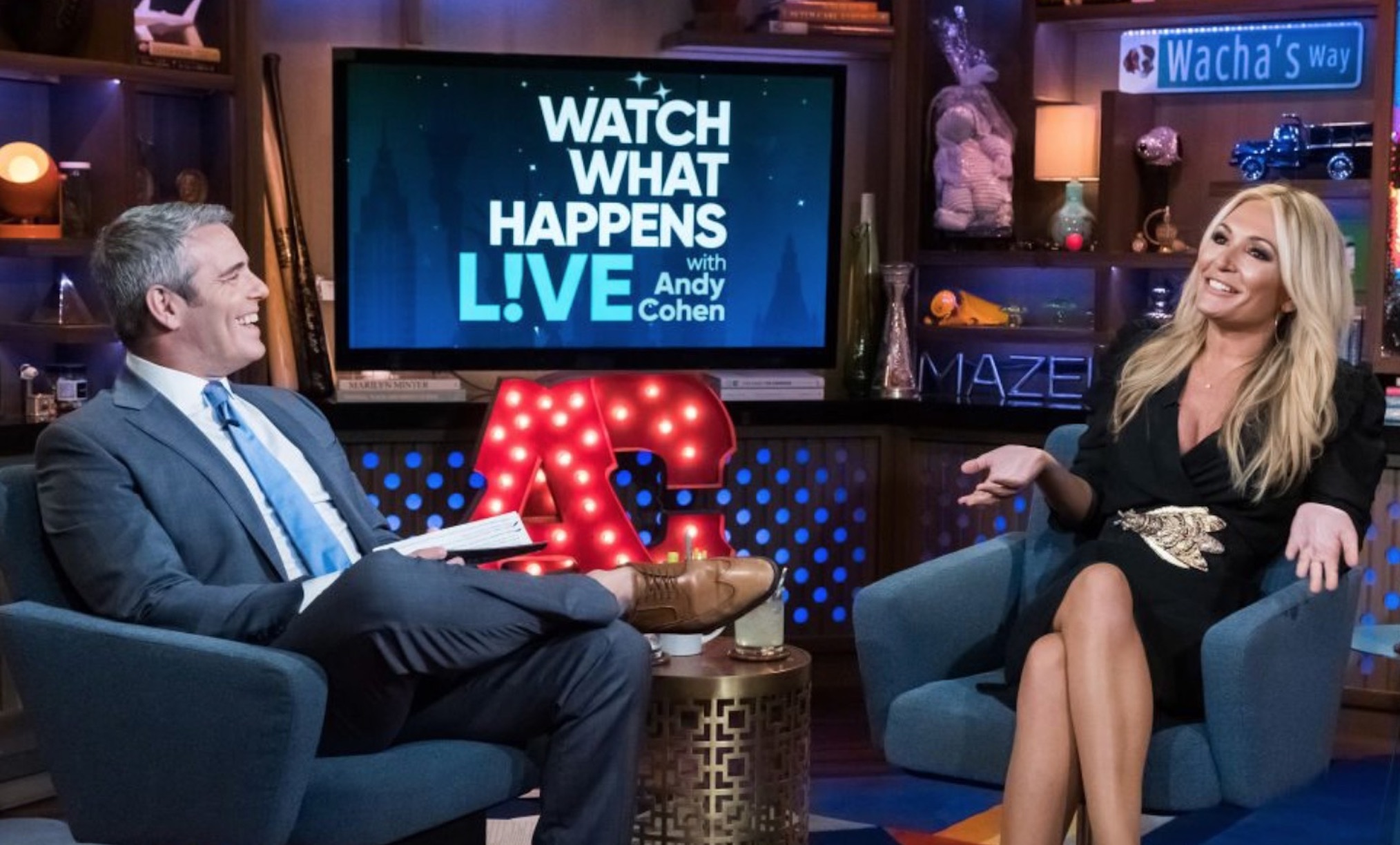 Kate Chastain Andy Cohen Watch What Happens Live