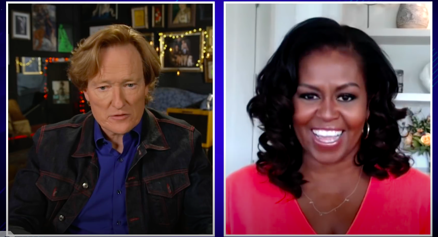 Conan O'Brien, Michelle Obama, Conan, 2020