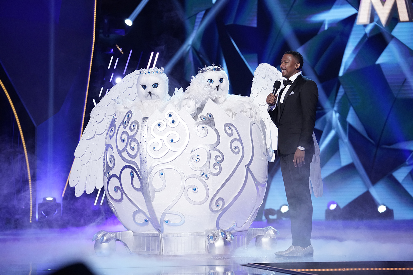 Snow Owls The Masked Singer Season 4 Duet Costume