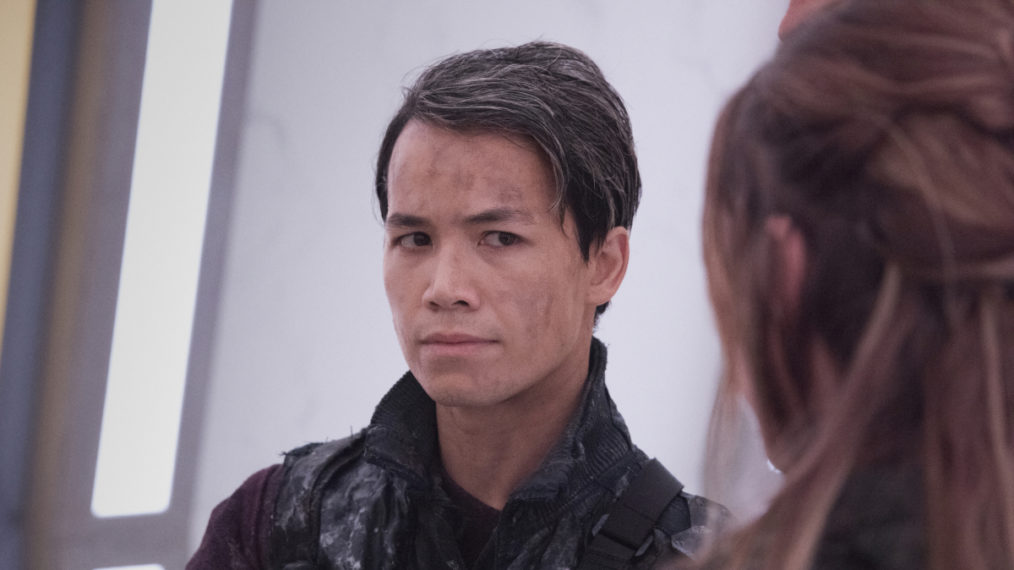 Shannon Kook as Jordan Green on The 100, The CW