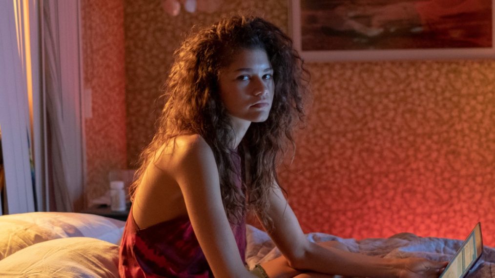 Zendaya as Rue in Euphoria