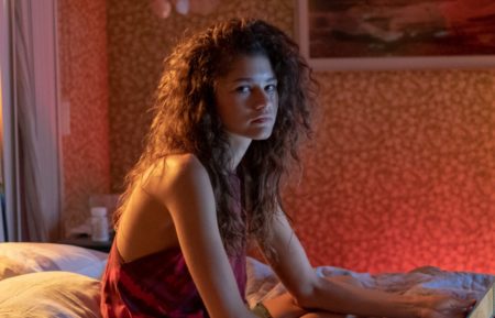 Zendaya as Rue in Euphoria