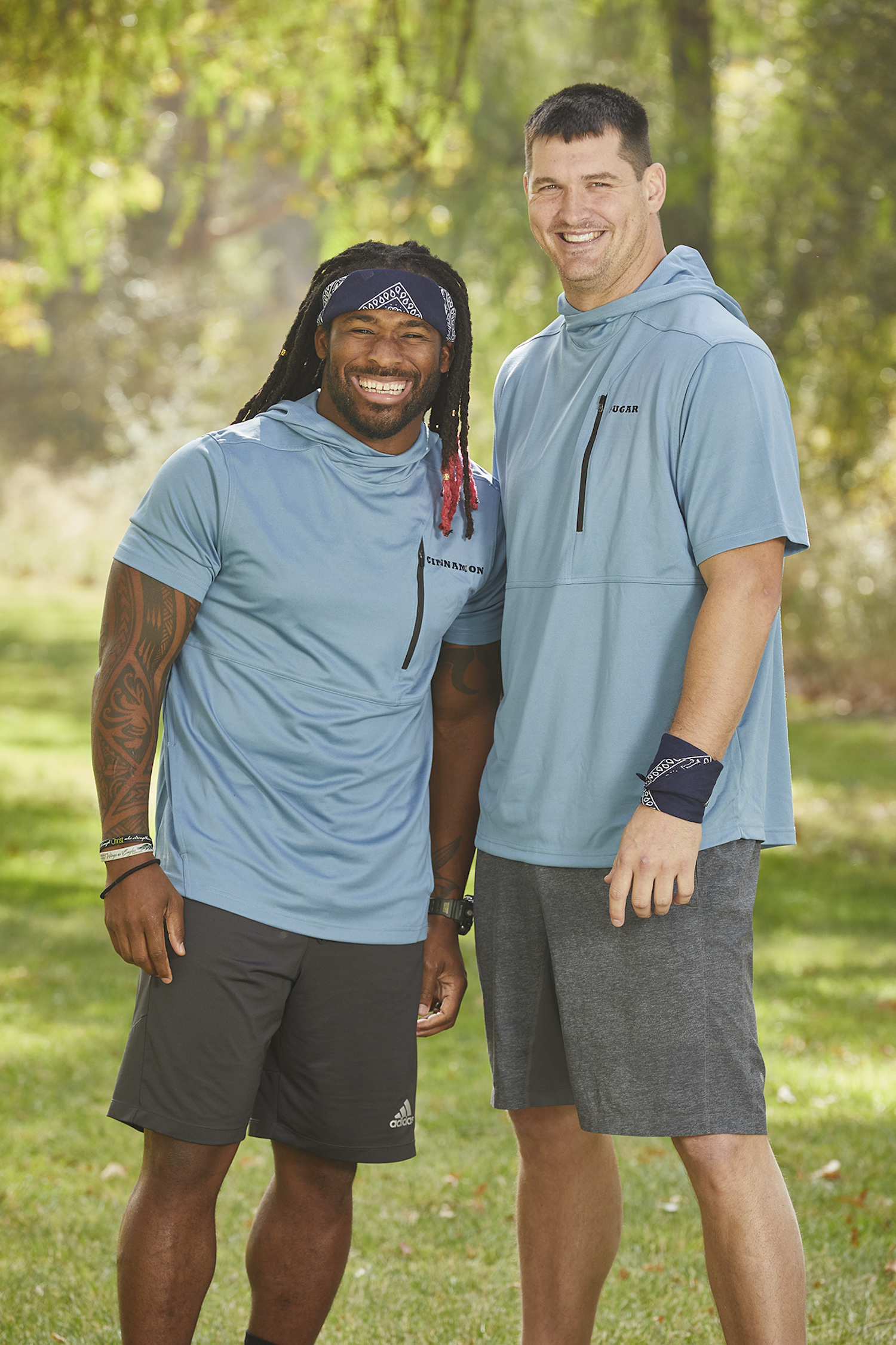 The Amazing Race Season 32 Cast NFL DeAngelo Williams Gary Barnidge