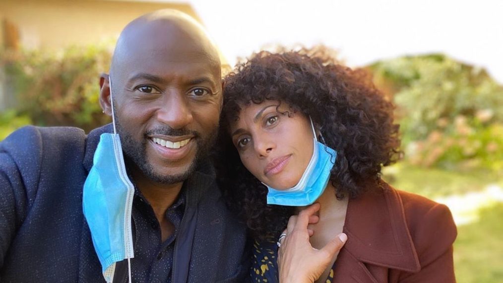 Romany Malco and Christina Moses in A Million Little Things - Season 3