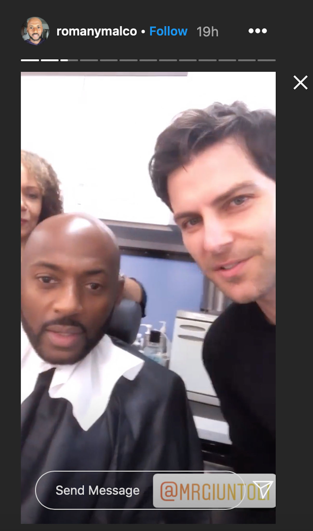 Romany Malco A Million Little Things Season 3 Set David Giuntoli