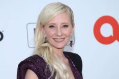 Anne Heche attends the 28th Annual Elton John AIDS Foundation Academy Awards Viewing Party