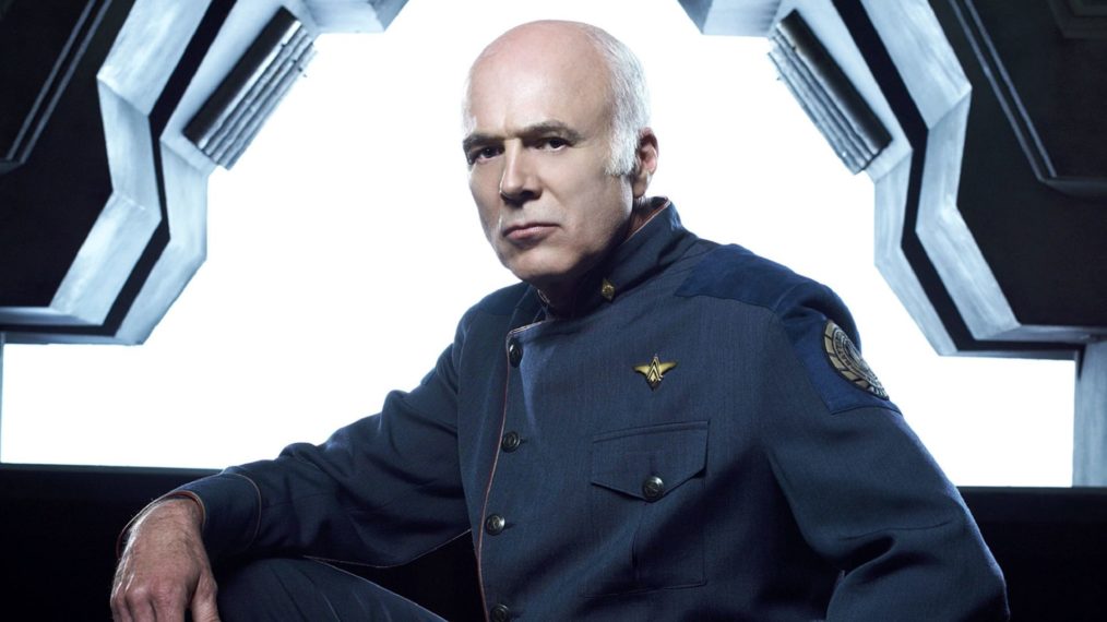 Michael Hogan in Battlestar Galactica