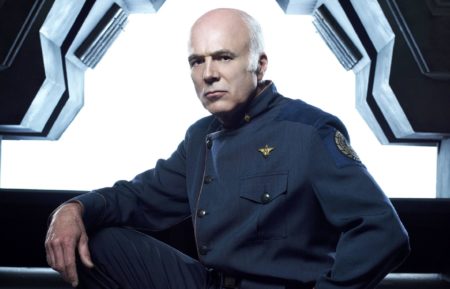 Michael Hogan in Battlestar Galactica