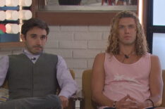 Ian Terry and Tyler Crispen in Big Brother: All Stars Eviction