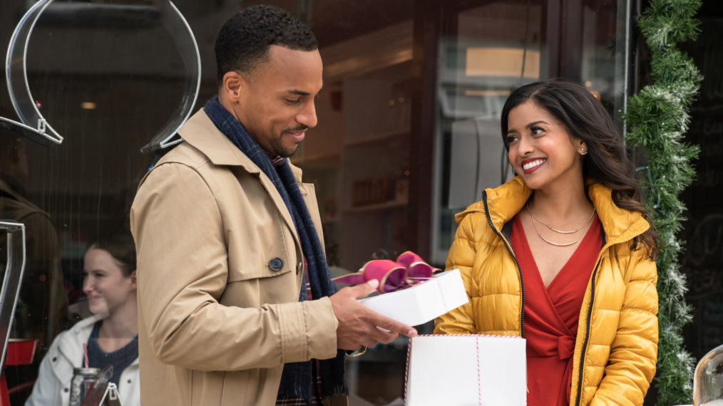 Michael Xavier and Tiya Sircar in Christmas on Wheels