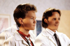Neil Patrick Harris and Mitchell Anderson in Doogie Howser MD - Season 2