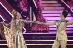 Carole Baskin and Pasha Pashkov on Dancing With the Stars
