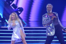 Emma Slater and Charles Oakley on Dancing With the Stars