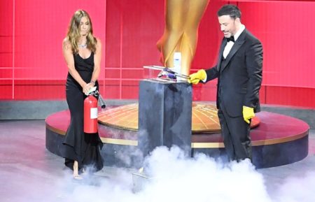 Emmys 2020 Jennifer Aniston Jimmy Kimmel