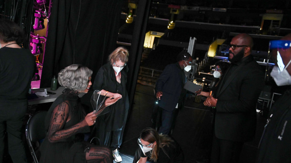 Emmys 2020 Backstage Laverne Cox Tyler Perry