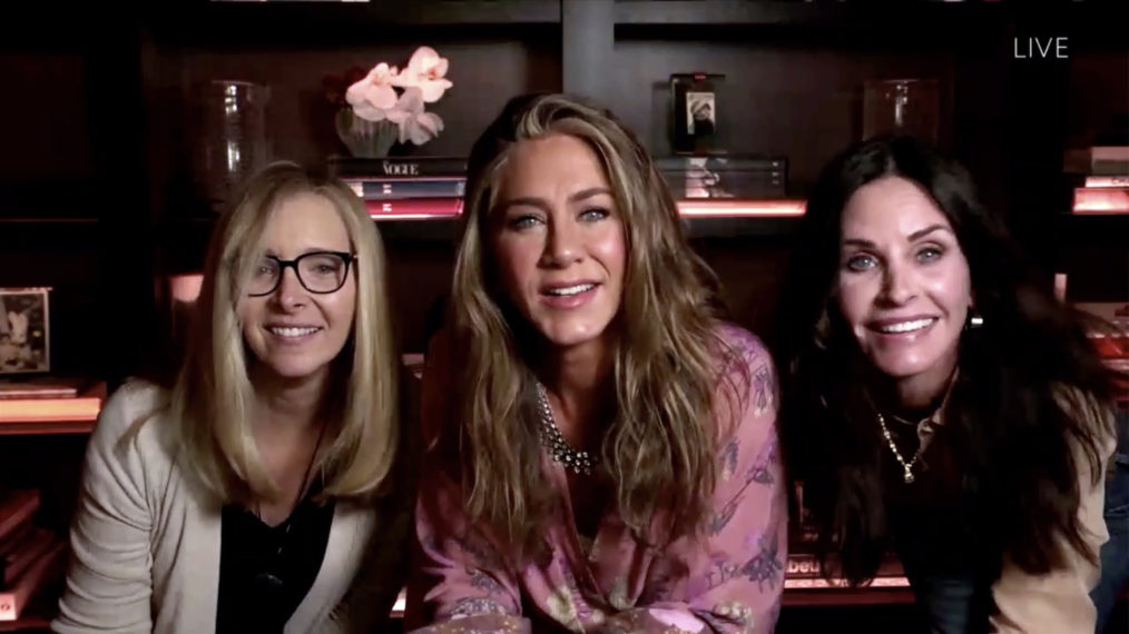 Emmys 2020 Friends Reunion - Lisa Kudrow, Jennifer Aniston, Courteney Cox