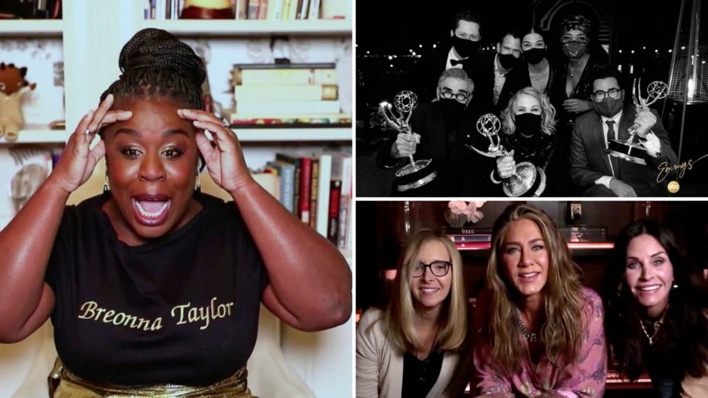 Emmys 2020 Uzo Aduba Schitt's Creek Friends Stars