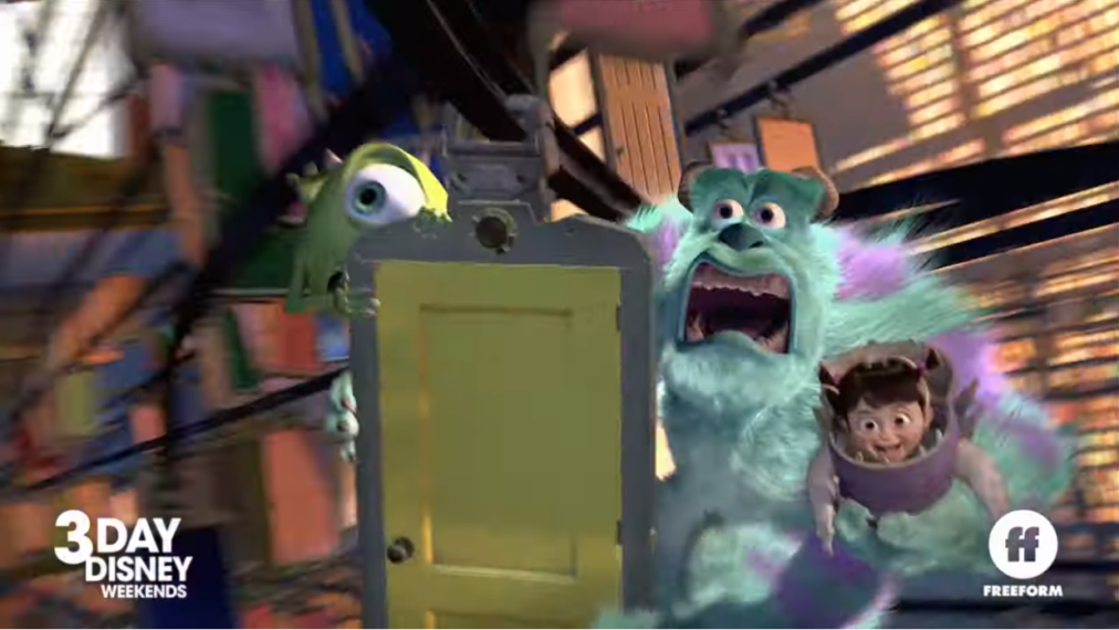 FREEFORM DISNEY WEEKENDS MONSTERS INC