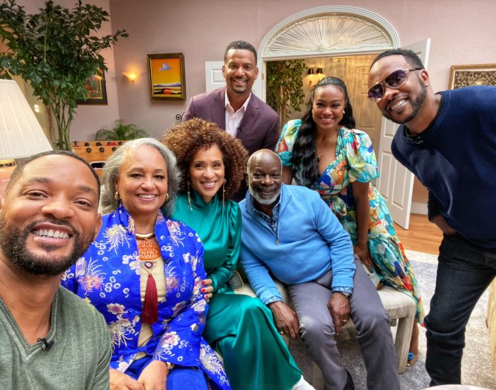 Fresh Prince of Bel Air Cast Taping Reunion Special