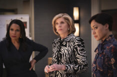 The Good Fight Season 4 - Audra McDonald as Liz Reddick; Christine Baranski as Diane Lockhart; Cush Jumbo as Lucca Quinn