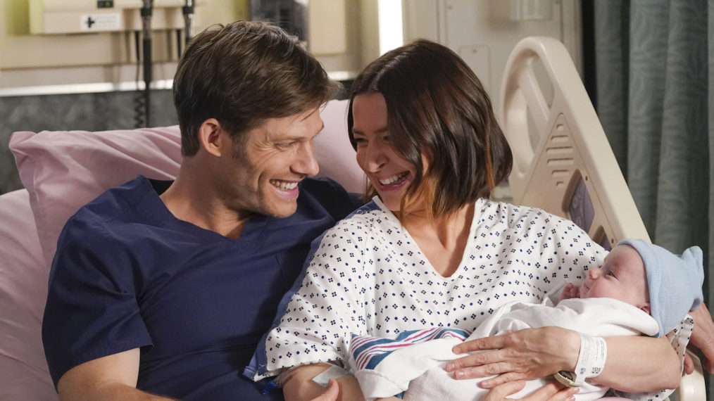 Chris Carmack and Caterina Scorsone - Grey's Anatomy - Link Amelia Shepherd