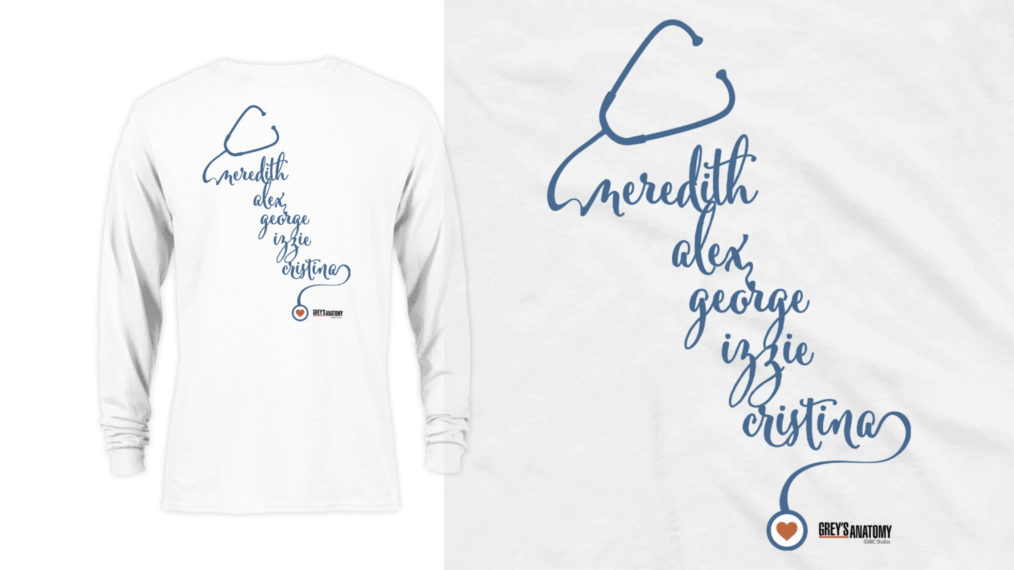 Grey's Anatomy Merchandise Long-Sleeved T-Shirt