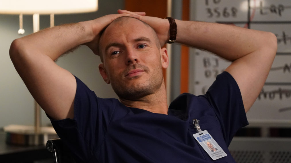 Richard Flood as Cormac Hayes in Grey's Anatomy