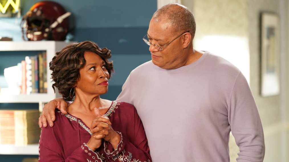 Black-ish - Jenifer Lewis and Laurence Fishburne