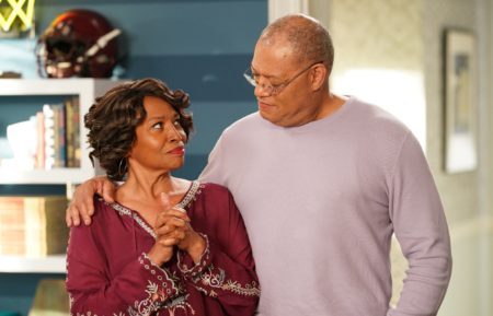 Black-ish - Jenifer Lewis and Laurence Fishburne