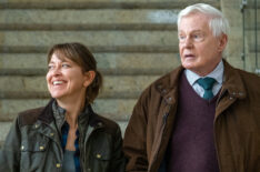 Nicola Walker as Gillian and Derek Jacobi as Alan in Last Tango In Halifax - Season 5, Episode 2