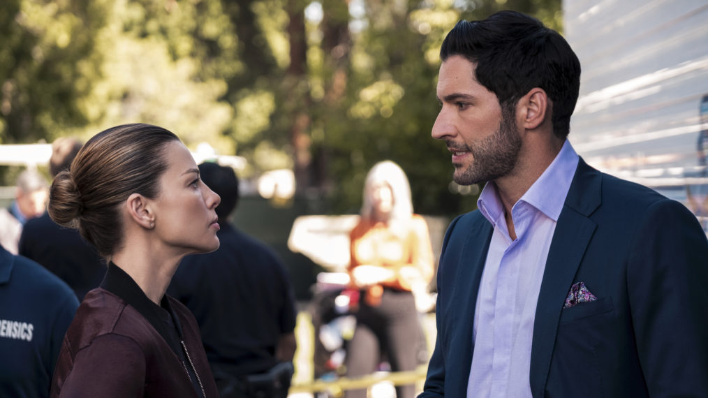 Lauren German Tom Ellis Lucifer Chloe Season 5 Episode 3