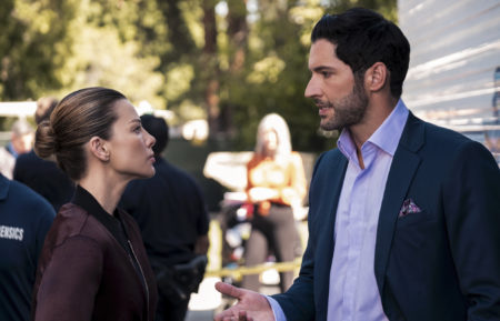 Lauren German Tom Ellis Lucifer Chloe Season 5 Episode 3