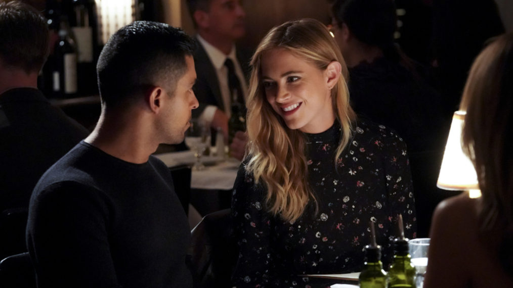 Wilmer Valderrama Emily Wickersham NCIS Bishop Torres Double Date