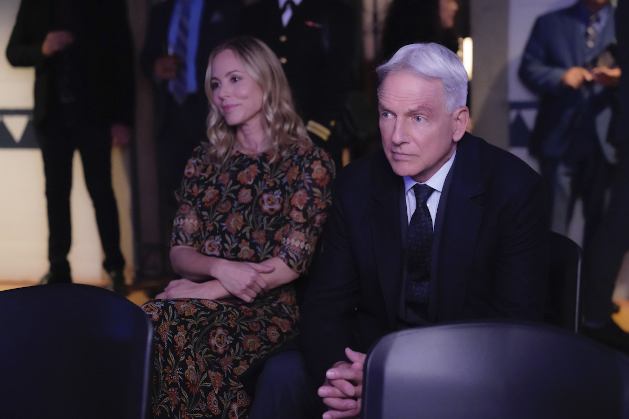 Maria Bello Mark Harmon NCIS Season 17 Musical Chairs Jack Gibbs