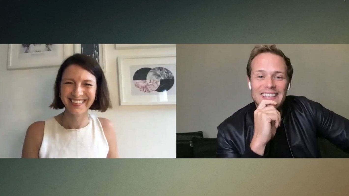 Outlander Summer Series Facebook Sam Heughan Caitriona Balfe