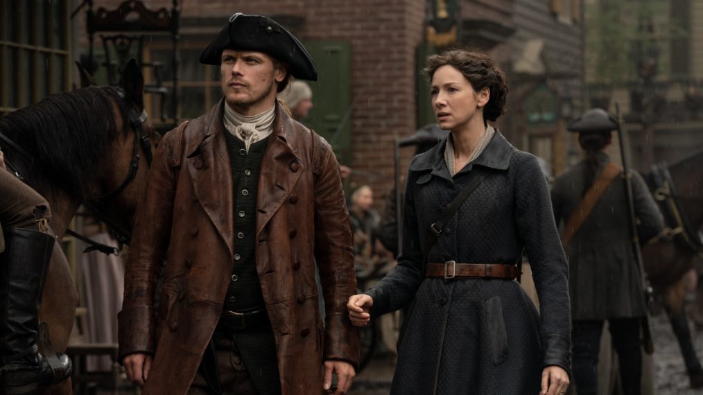 Outlander Season 5 Jamie Claire Sam Heughan Caitriona Balfe