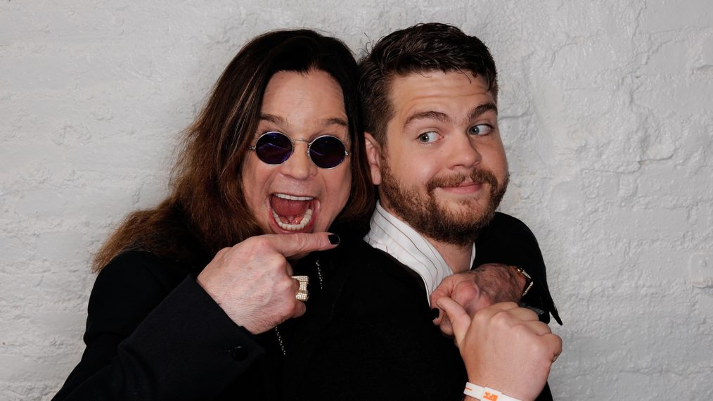 Ozzy Osbourne with his son Jack at the 2011 Tribeca Film Festival