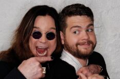 Ozzy Osbourne with his son Jack at the 2011 Tribeca Film Festival