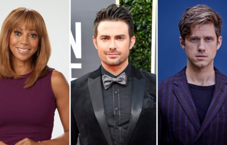 Holly Robinson Peete Jonathan Bennett Aaron Tveit