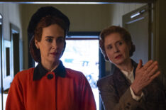 Sarah Paulson as Mildred Ratched and Cynthia Nixon as Gwendolyn Briggs in Ratched