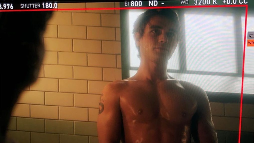 Riverdale Season 5 Filming First Scene KJ Apa Archie