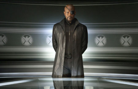 Samuel L Jackson as Nick Fury in The Avengers
