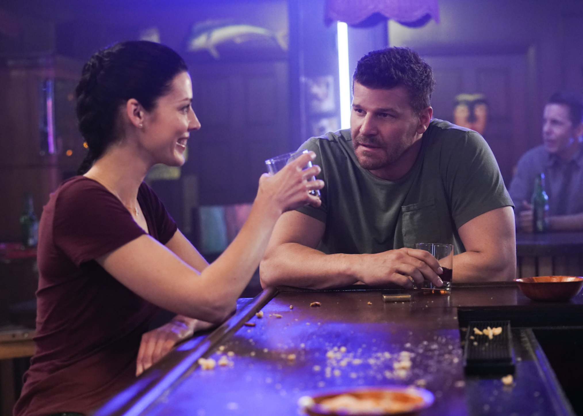 Jessica Pare David Boreanaz SEAL Team Season Jason Mandy