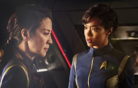 Star Trek Discovery season 1 - Michelle Yeoh and Sonequa Martin-Green