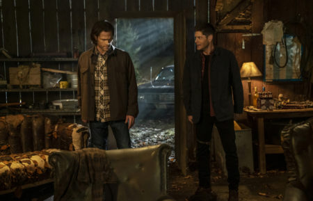 Supernatural Season 15 Episode 14 Last Holiday Jared Padalecki Jensen Ackles Sam Dean