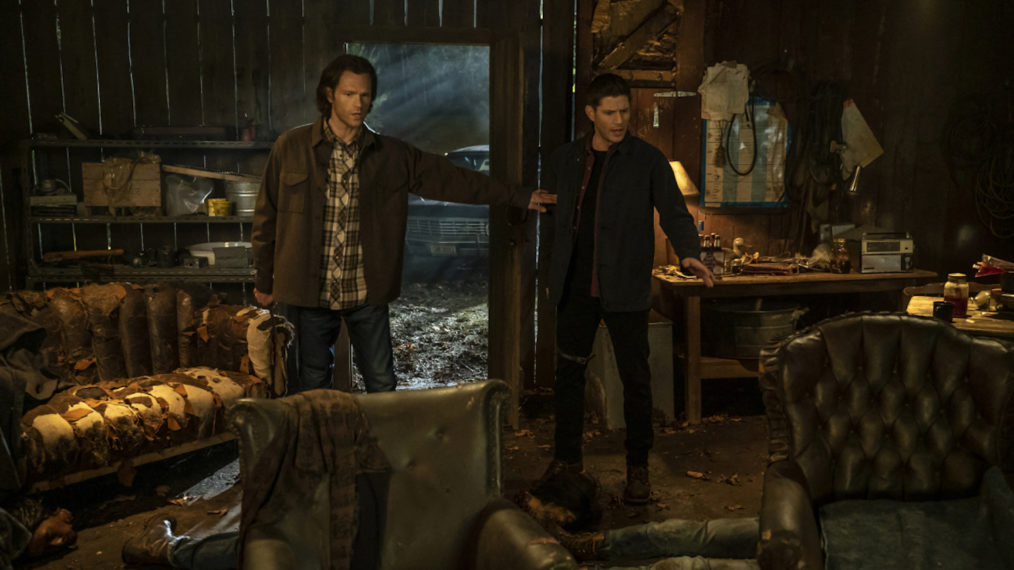 Sam Dean Winchester Dead Bodies Supernatural Season 15 Episode 14 Jared Padalecki Jensen Ackles