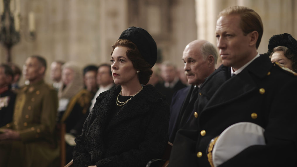 The Crown - Olivia Colman and Tobias Menzies - Season 3